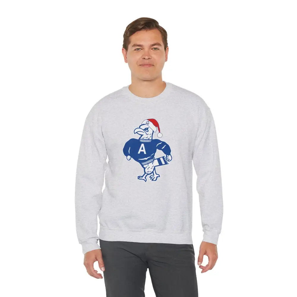 Allen Eagles Tuffy Christmas Crewneck Sweatshirt - Sweatshirt
