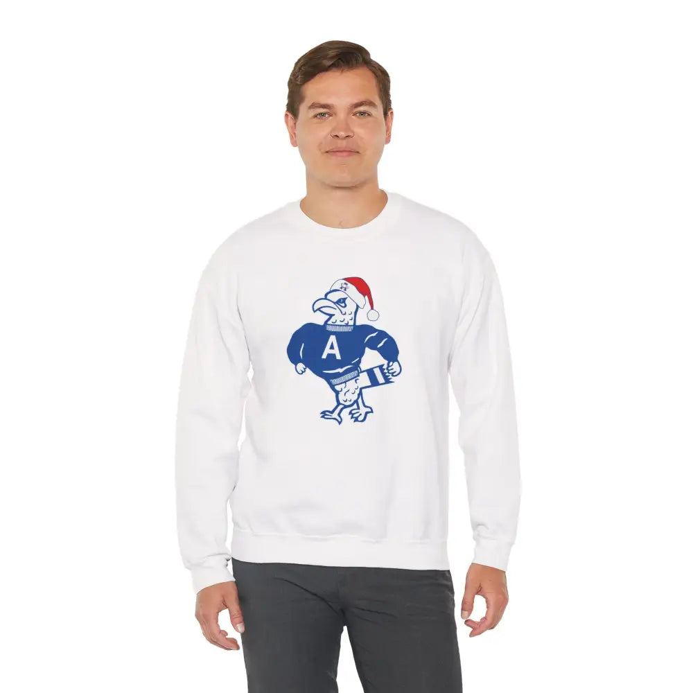 Allen Eagles Tuffy Christmas Crewneck Sweatshirt - Sweatshirt