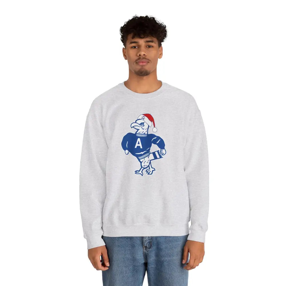 Allen Eagles Tuffy Christmas Crewneck Sweatshirt - Sweatshirt