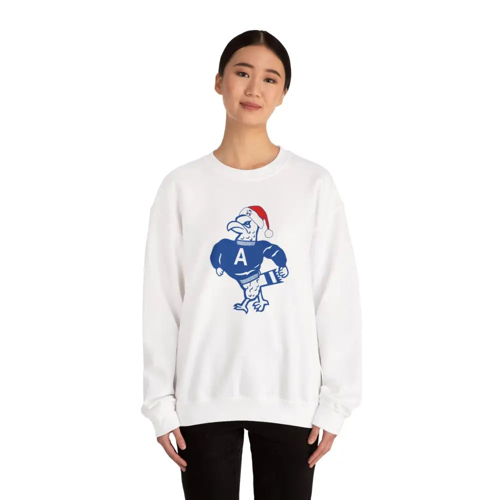 Allen Eagles Tuffy Christmas Crewneck Sweatshirt - Sweatshirt