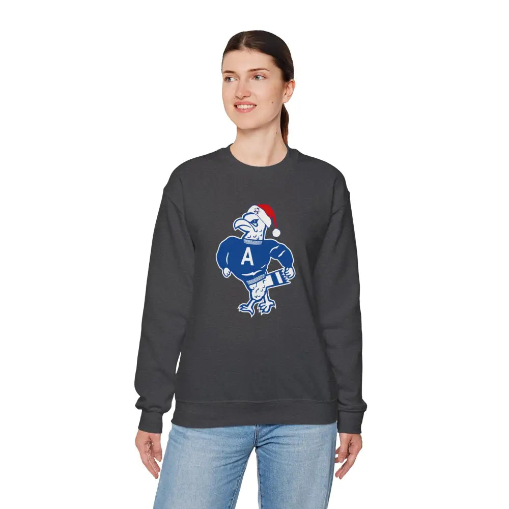 Allen Eagles Tuffy Christmas Crewneck Sweatshirt - Sweatshirt