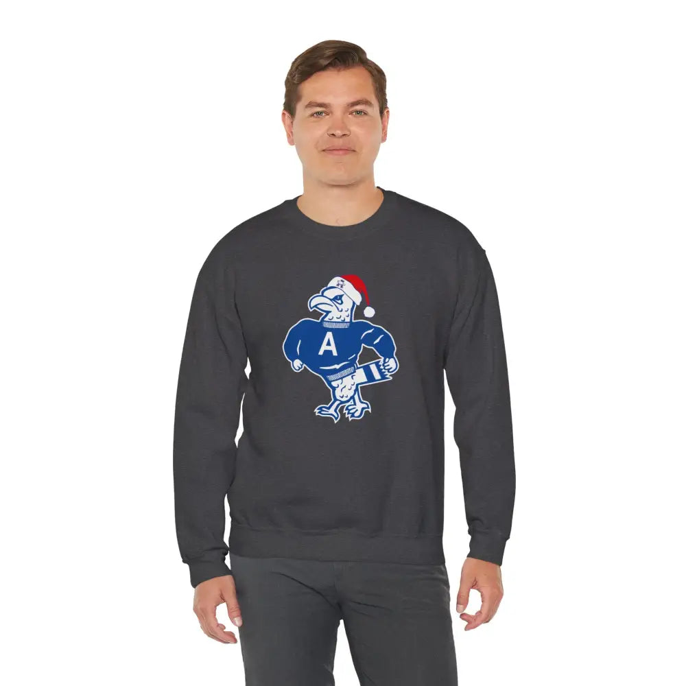Allen Eagles Tuffy Christmas Crewneck Sweatshirt - Sweatshirt