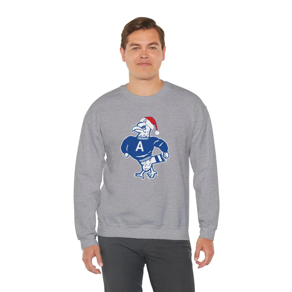 Allen Eagles Tuffy Christmas Crewneck Sweatshirt - Sweatshirt