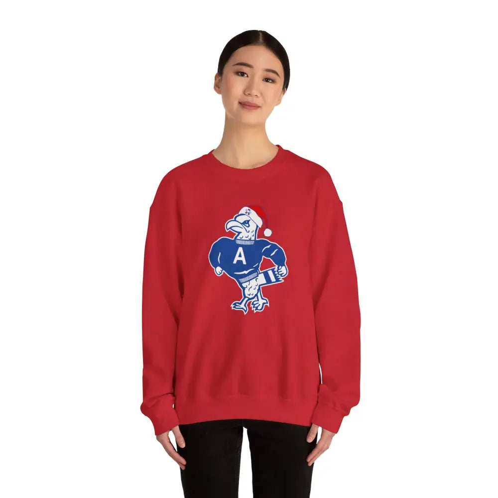 Allen Eagles Tuffy Christmas Crewneck Sweatshirt - Sweatshirt
