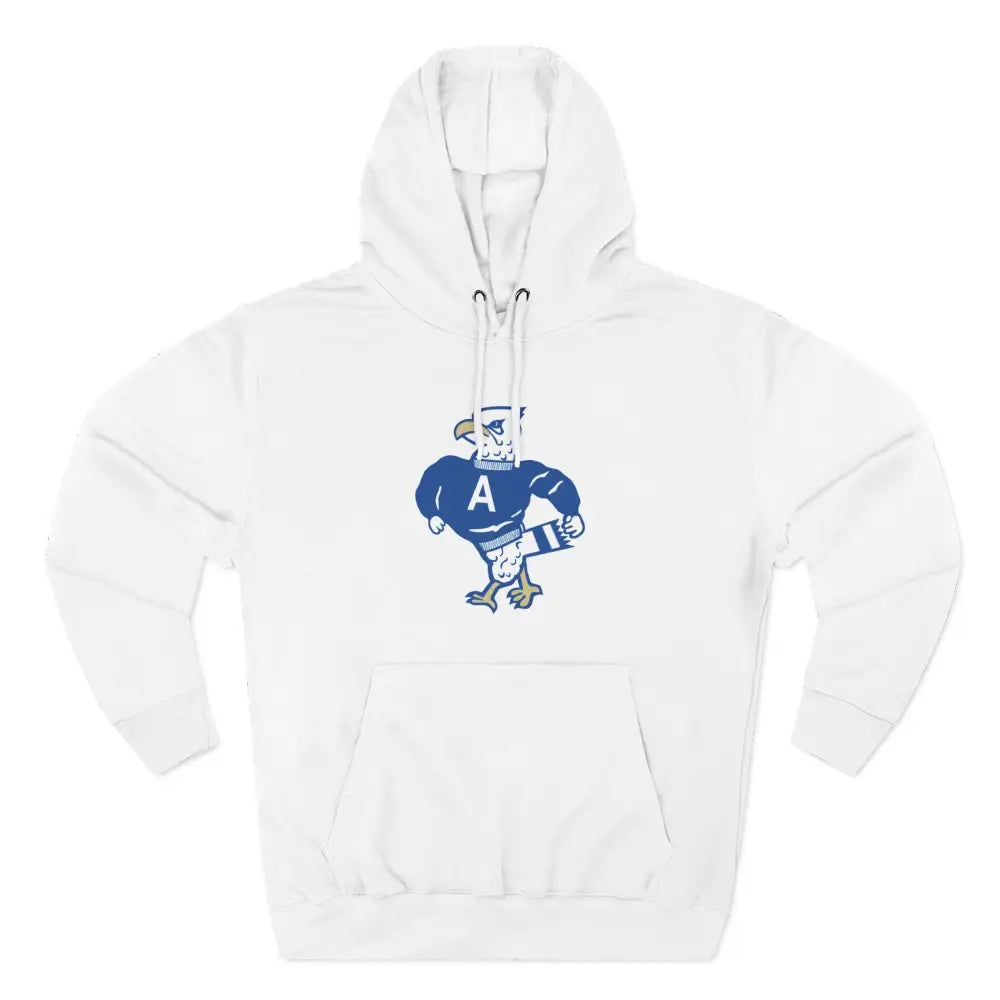 Allen Eagles Tuffy Three Fleece Hoodie - XS / White - Hoodie