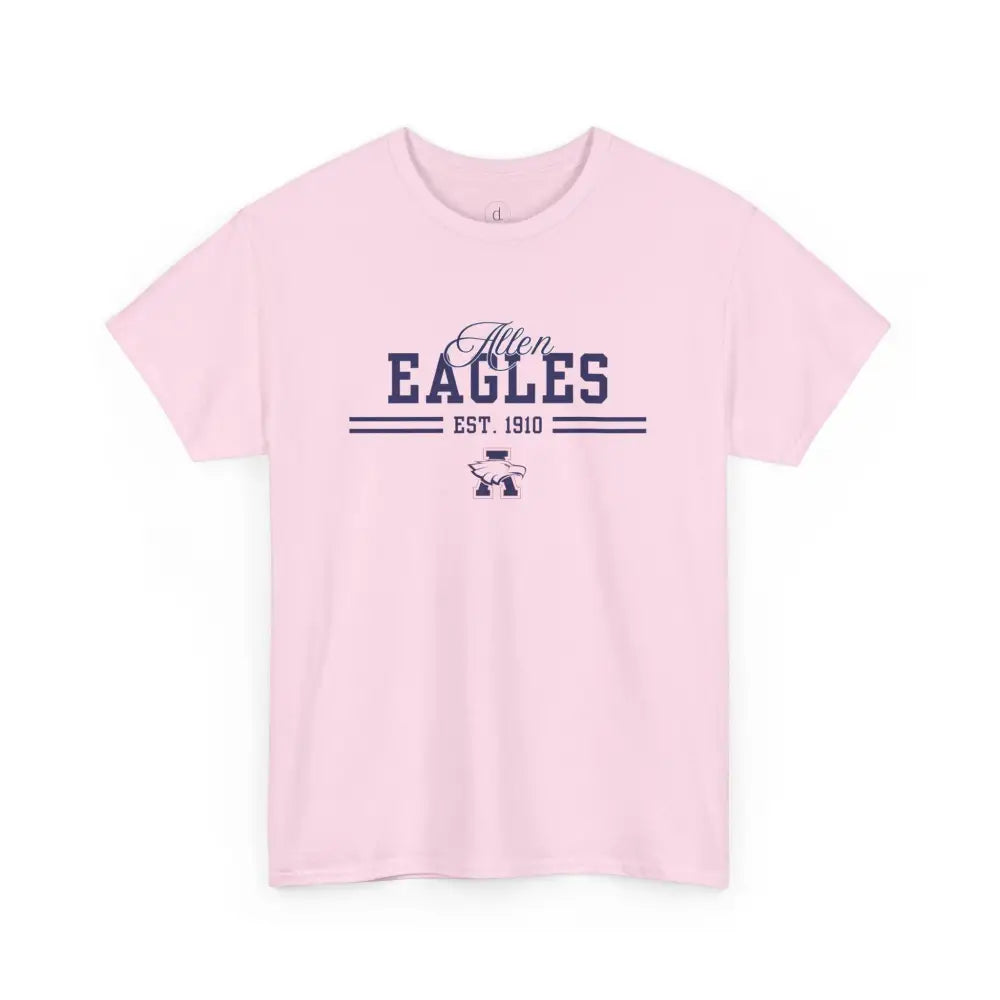 Allen Eagles Varsity Classic Tee - Light Pink / S - T-Shirt