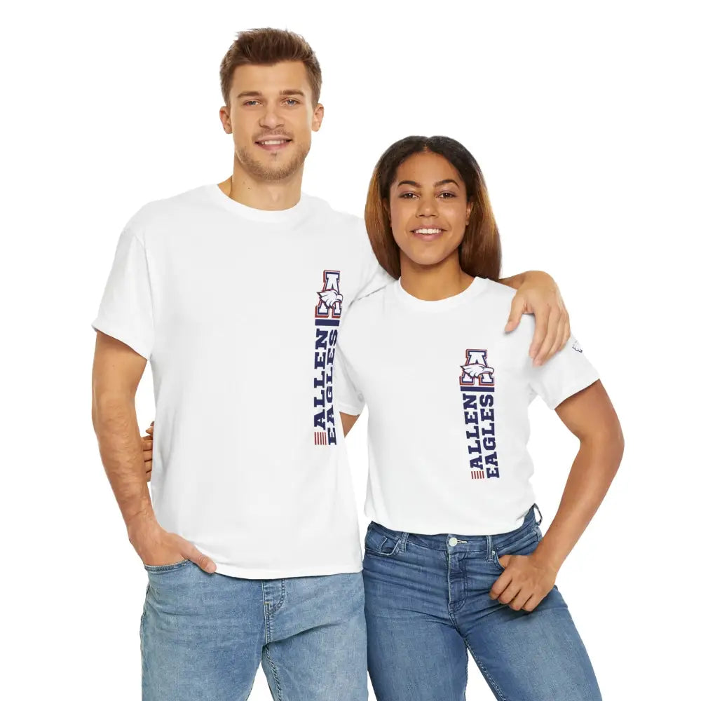 Allen Eagles Vertical Stack Tee T Shirt