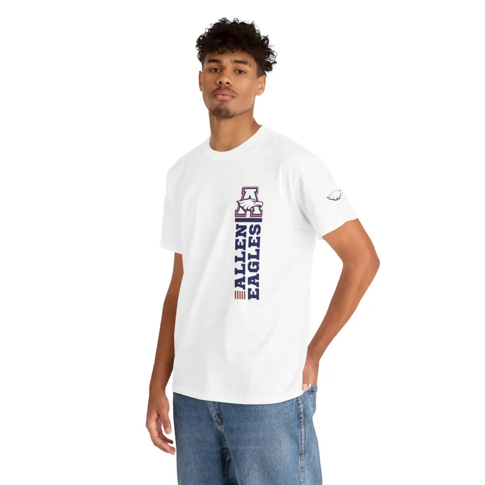 Allen Eagles Vertical Stack Tee T Shirt