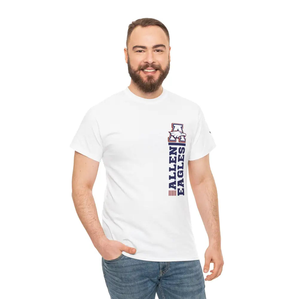 Allen Eagles Vertical Stack Tee T Shirt