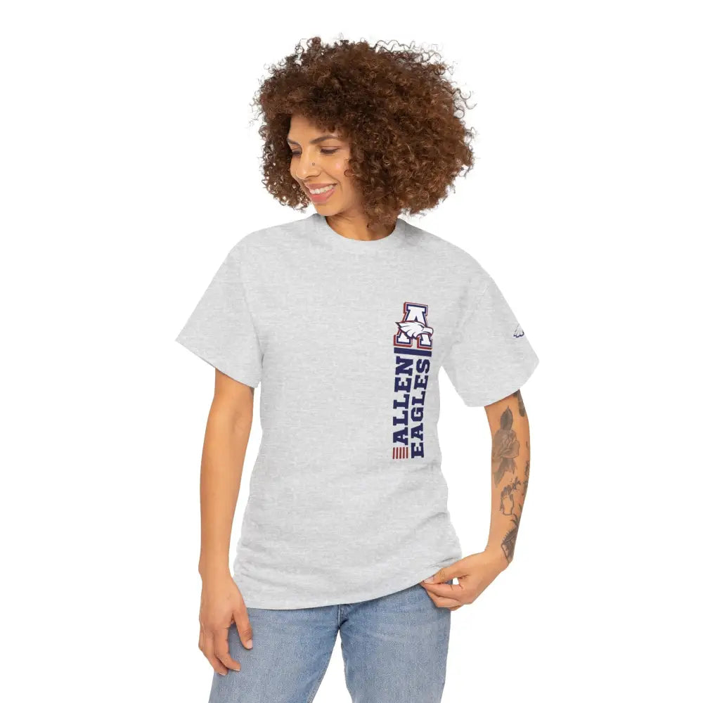 Allen Eagles Vertical Stack Tee T Shirt