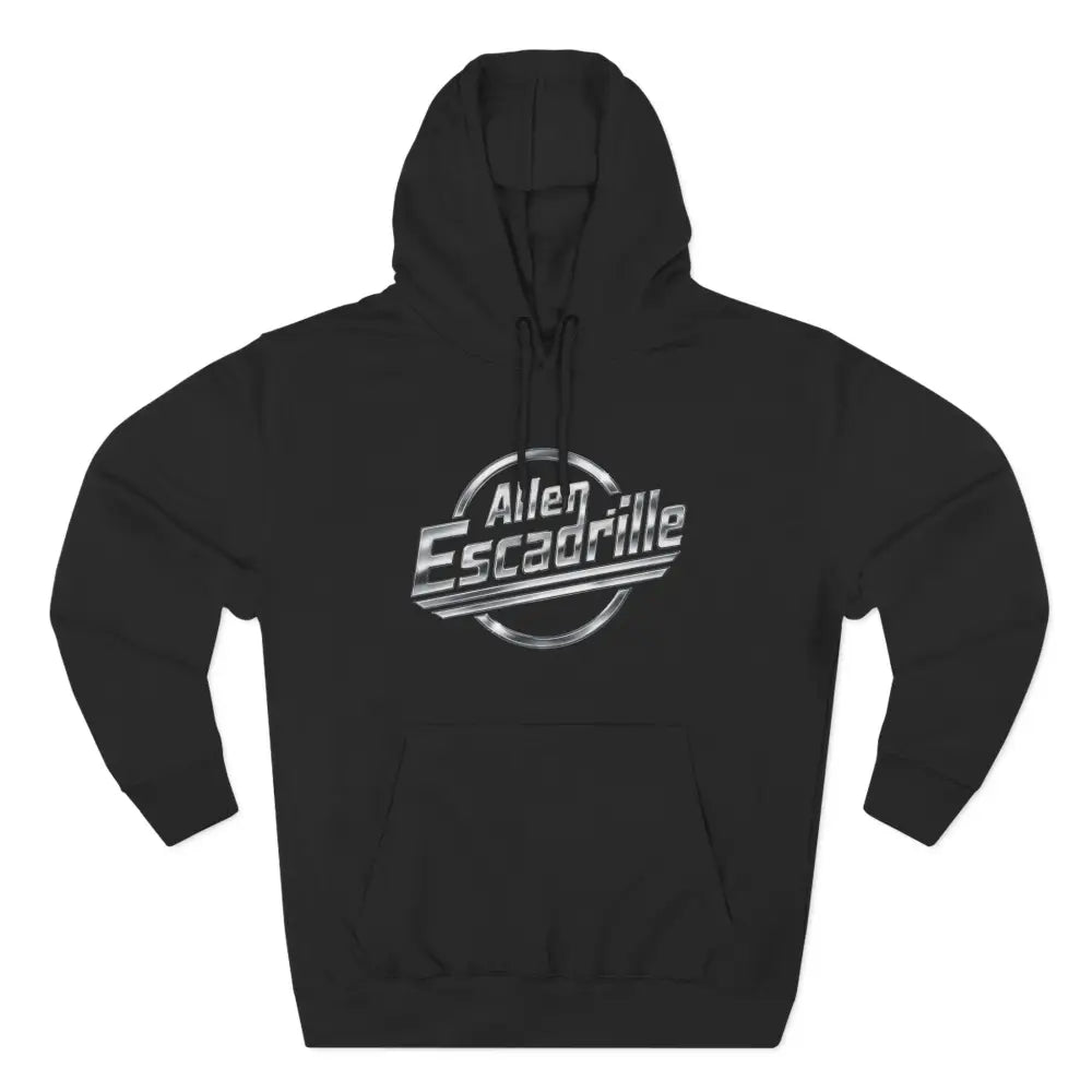 Allen Escadrille Chrome Three Panel Fleece Hoodie XS / Black Hoodie