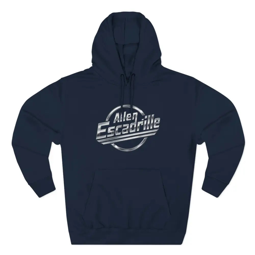 Allen Escadrille Chrome Three Panel Fleece Hoodie XS / Navy Hoodie