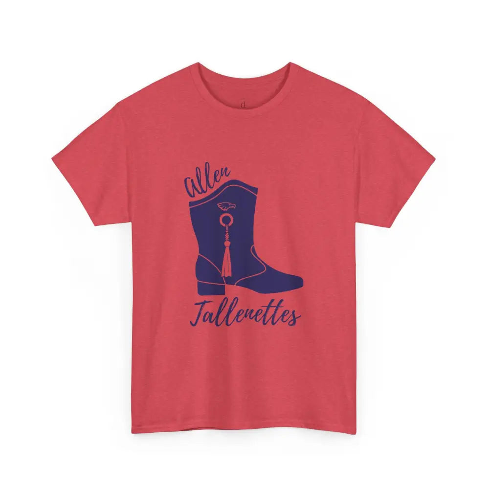 Allen Tallenettes Boot Tee - Heather Red / S - T-Shirt
