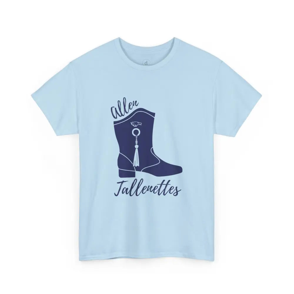 Allen Tallenettes Boot Tee - Light Blue / S - T-Shirt