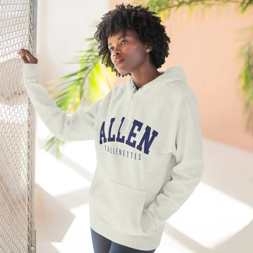 Allen Tallenettes Chill Three Panel Fleece Hoodie Hoodie