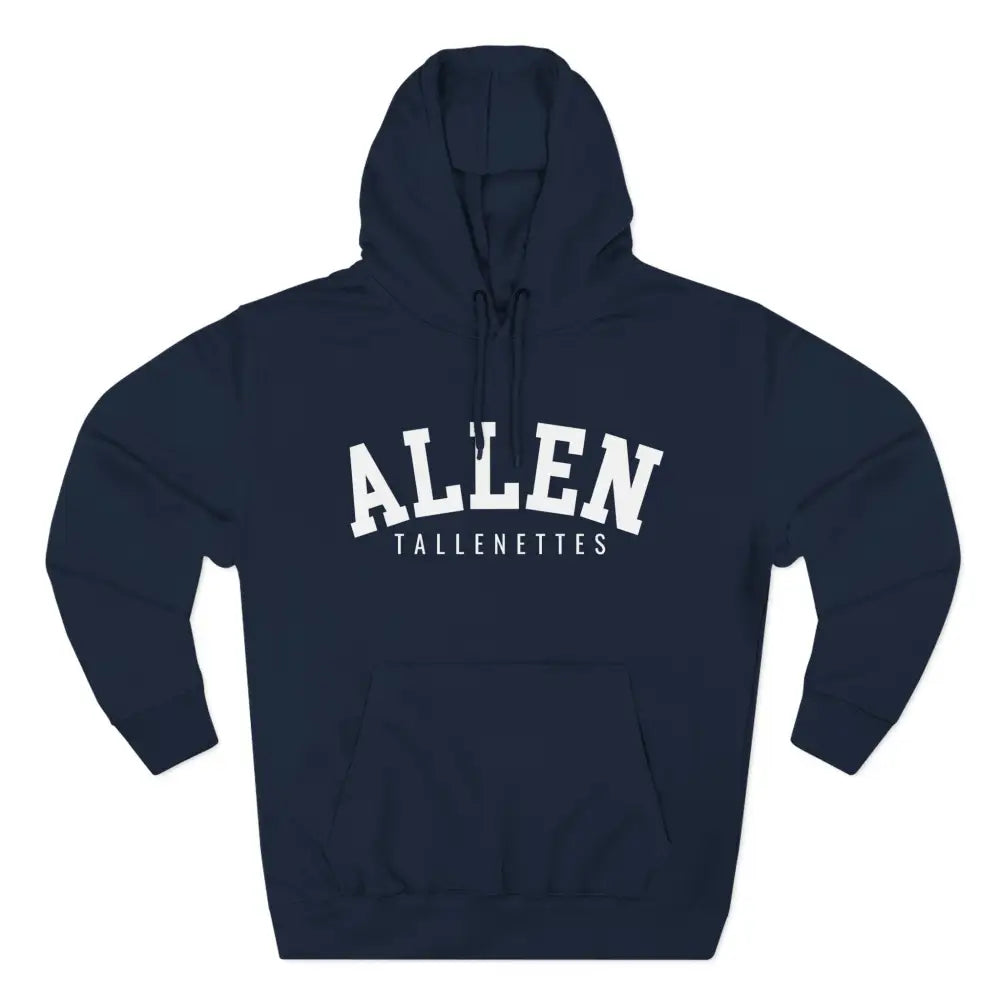 Allen Tallenettes Chill Three Panel Fleece Hoodie XS / Navy Hoodie
