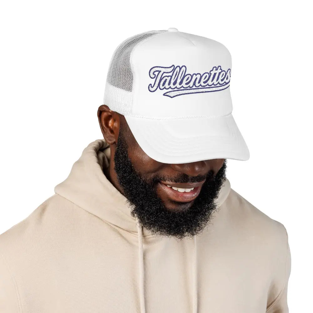 Allen Tallenettes Script Embroidered Trucker Hat - Hats