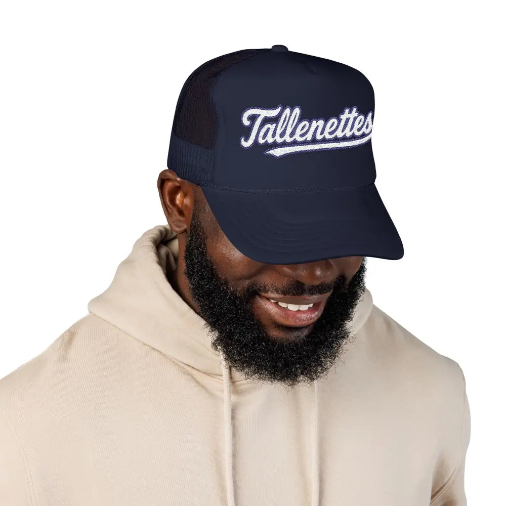 Allen Tallenettes Script Embroidered Trucker Hat - Hats