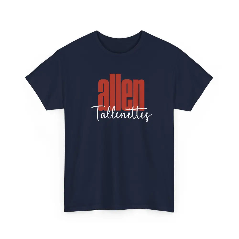 Allen Tallenettes Script Tee - Navy / S - T-Shirt