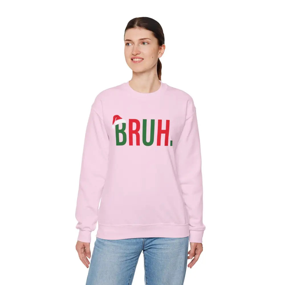 Christmas Bruh Crewneck Sweatshirt - Sweatshirt