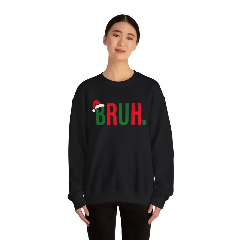 Christmas Bruh Crewneck Sweatshirt - Sweatshirt