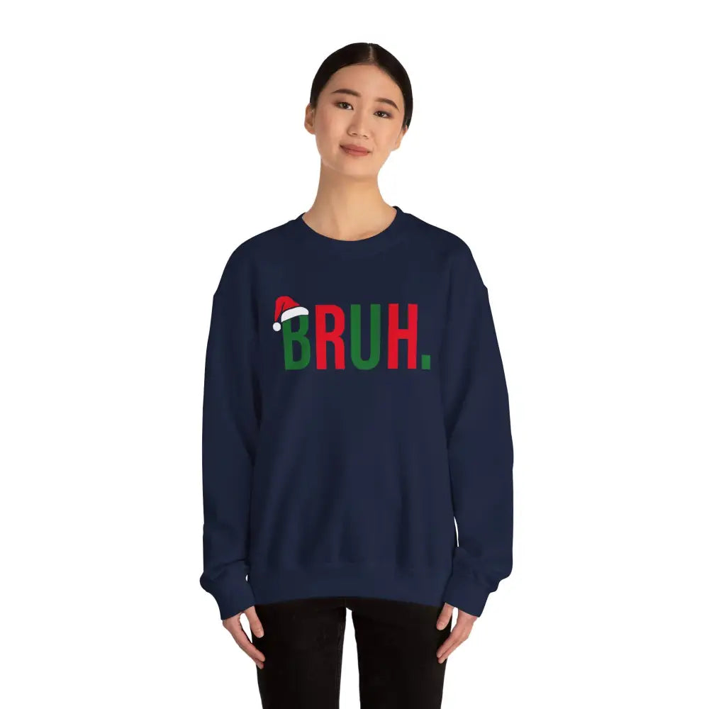 Christmas Bruh Crewneck Sweatshirt - Sweatshirt
