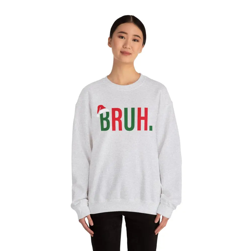 Christmas Bruh Crewneck Sweatshirt - Sweatshirt