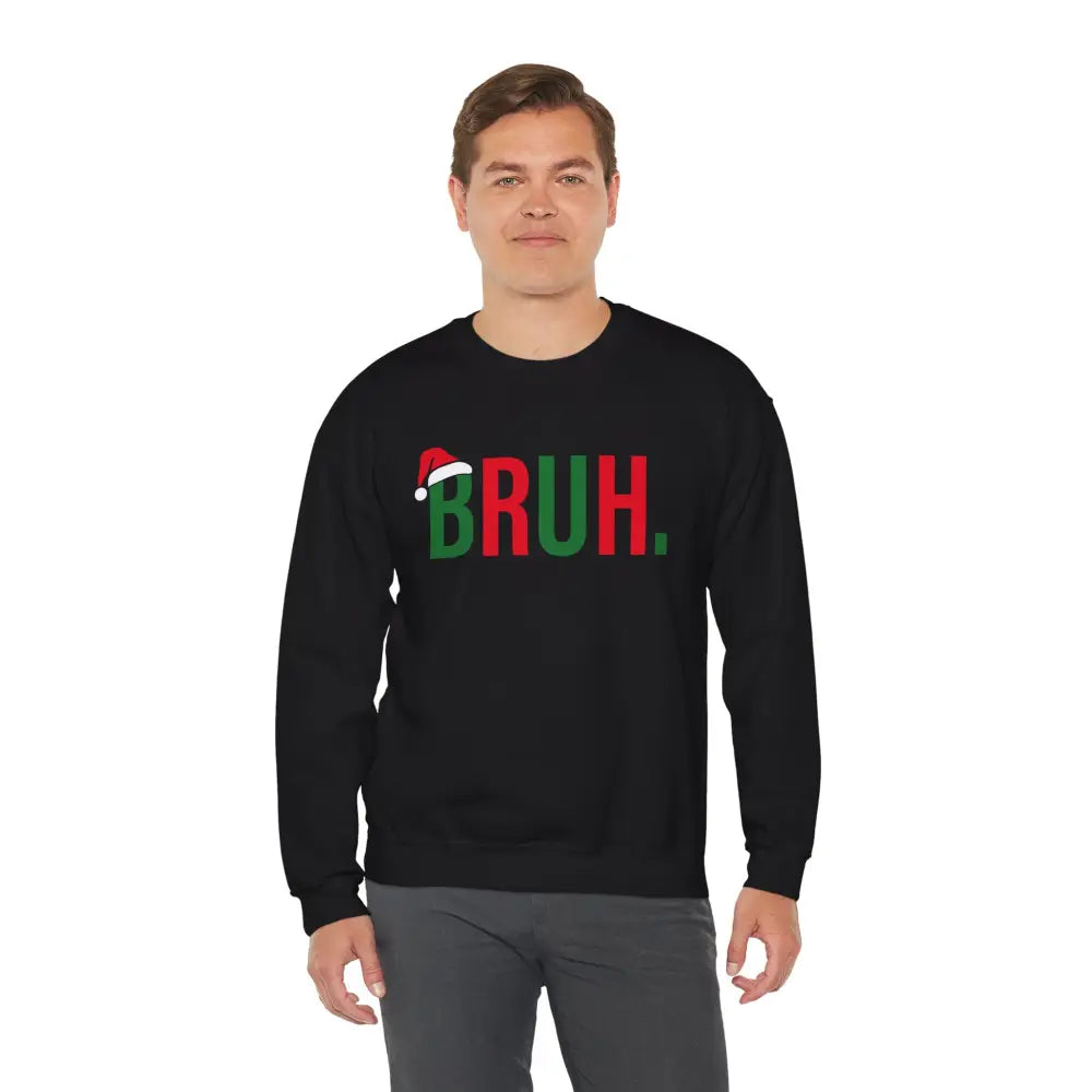 Christmas Bruh Crewneck Sweatshirt - Sweatshirt