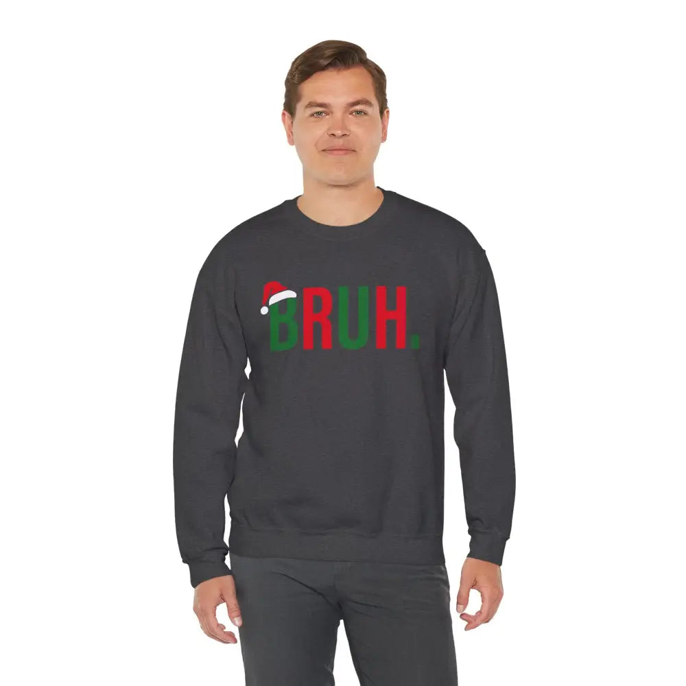 Christmas Bruh Crewneck Sweatshirt - Sweatshirt