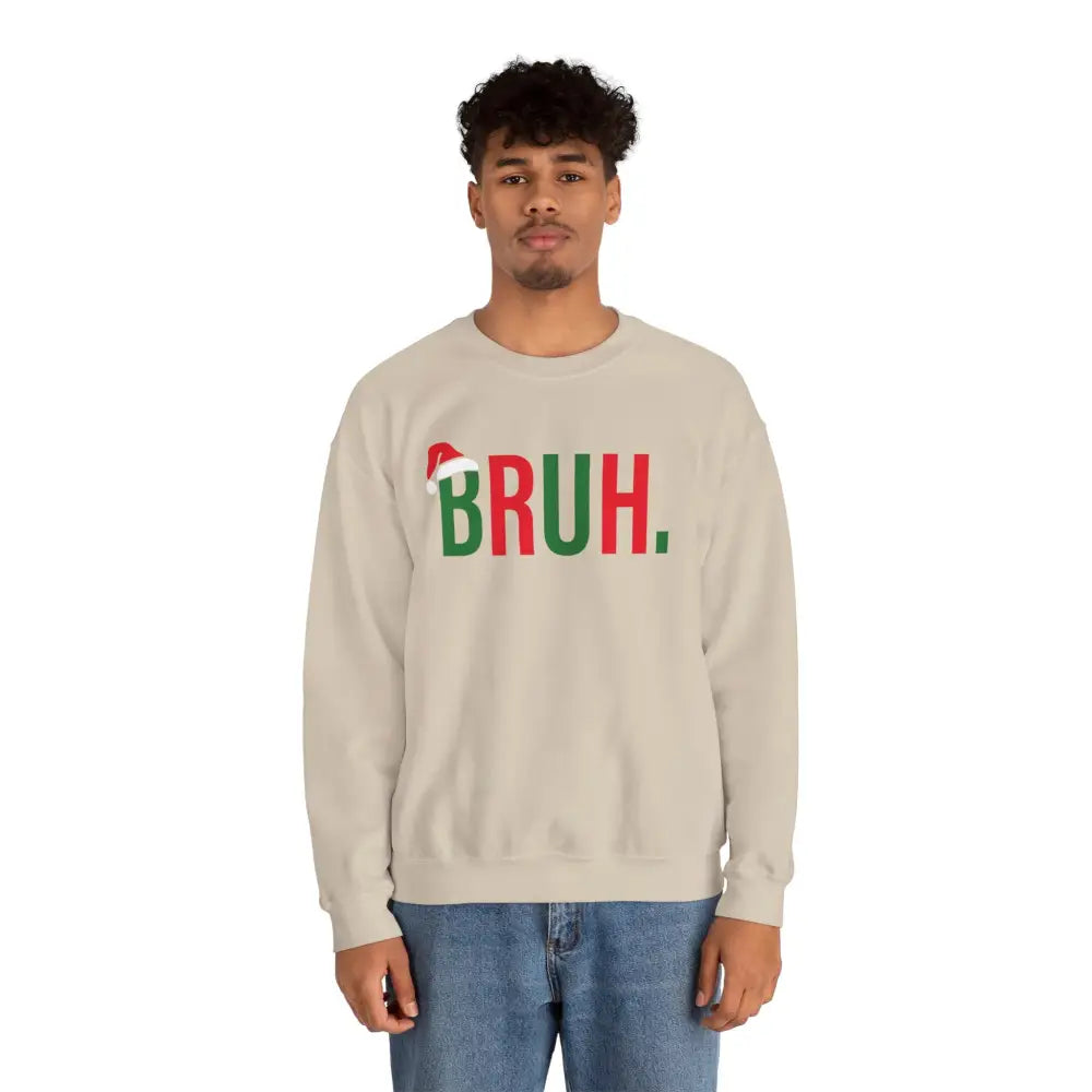 Christmas Bruh Crewneck Sweatshirt - Sweatshirt