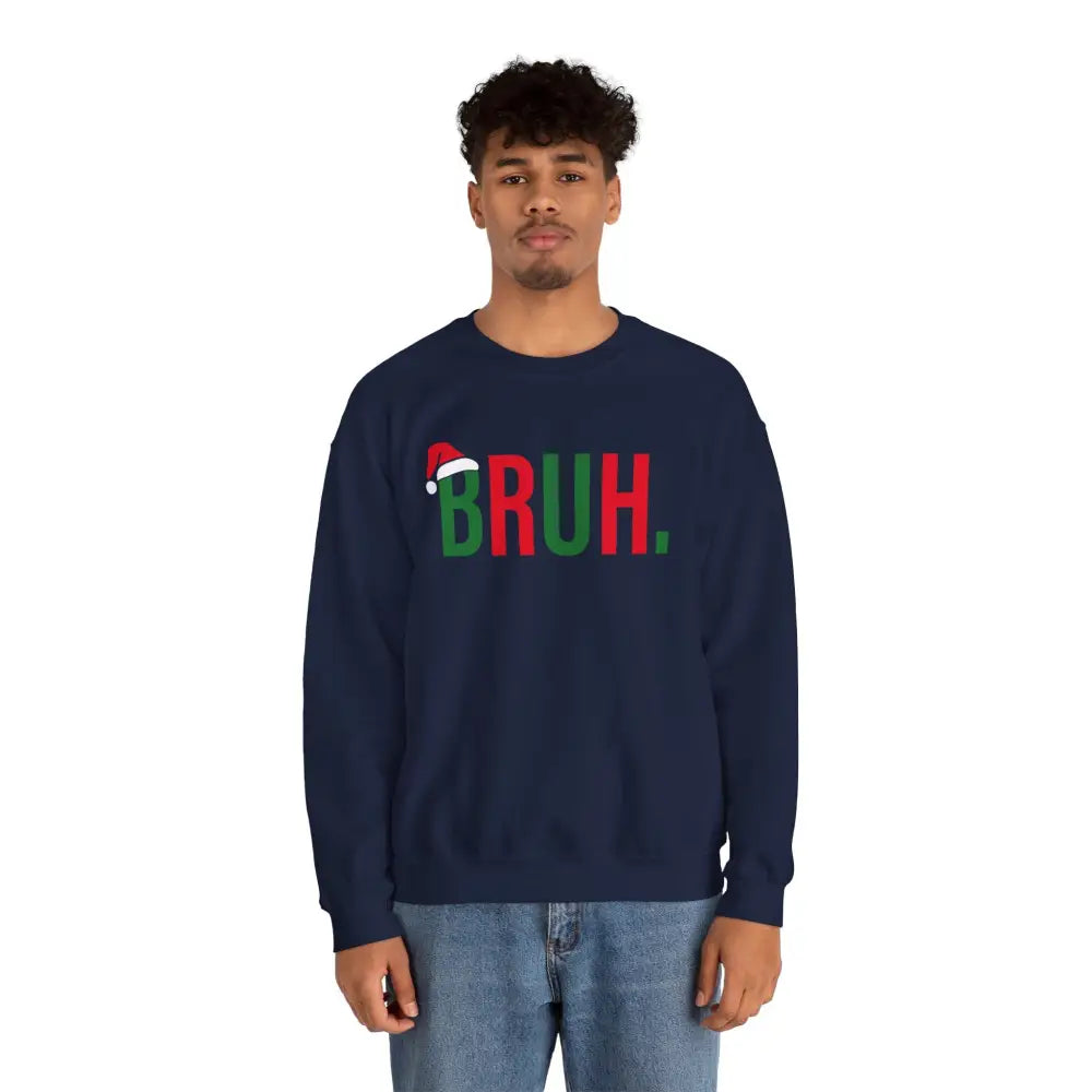 Christmas Bruh Crewneck Sweatshirt - Sweatshirt