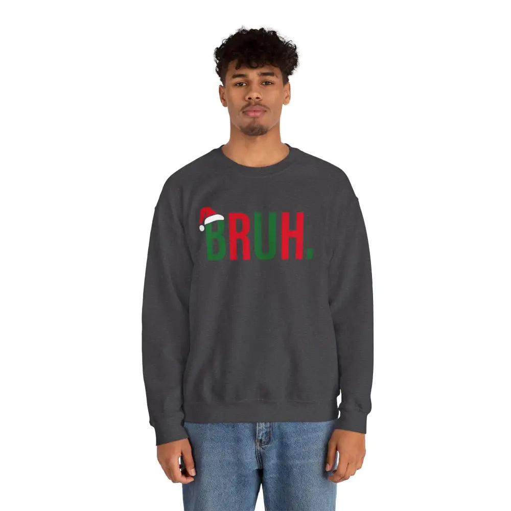 Christmas Bruh Crewneck Sweatshirt - Sweatshirt
