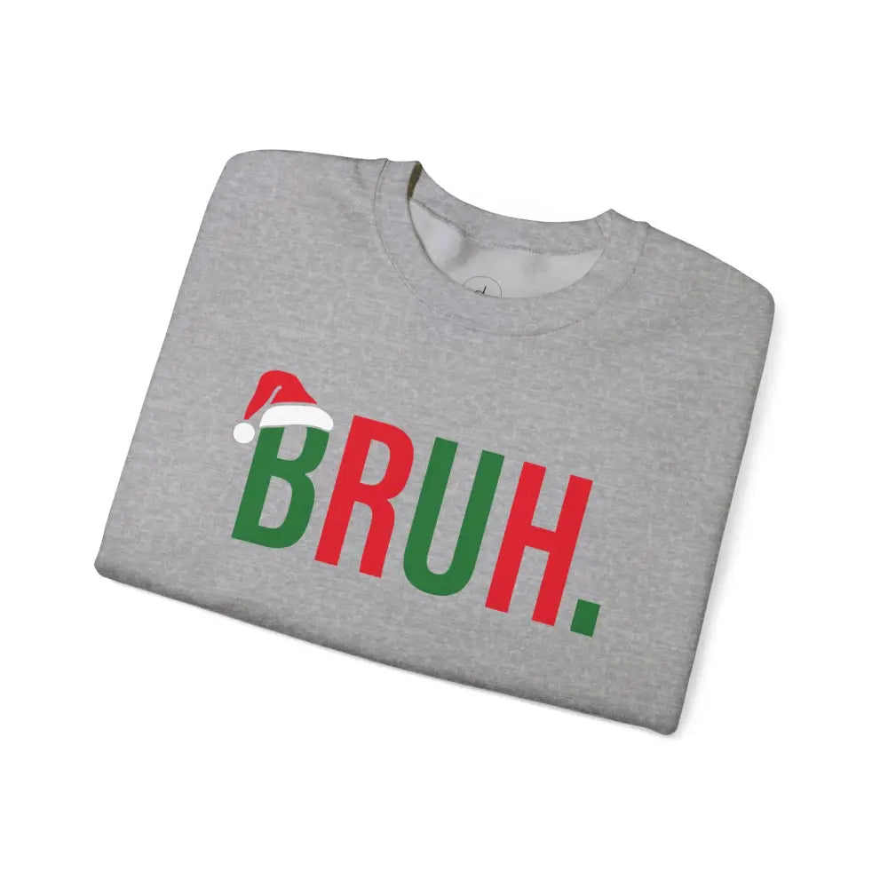 Christmas Bruh Crewneck Sweatshirt - Sweatshirt