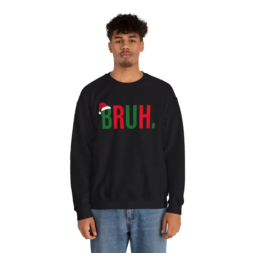 Christmas Bruh Crewneck Sweatshirt - Sweatshirt
