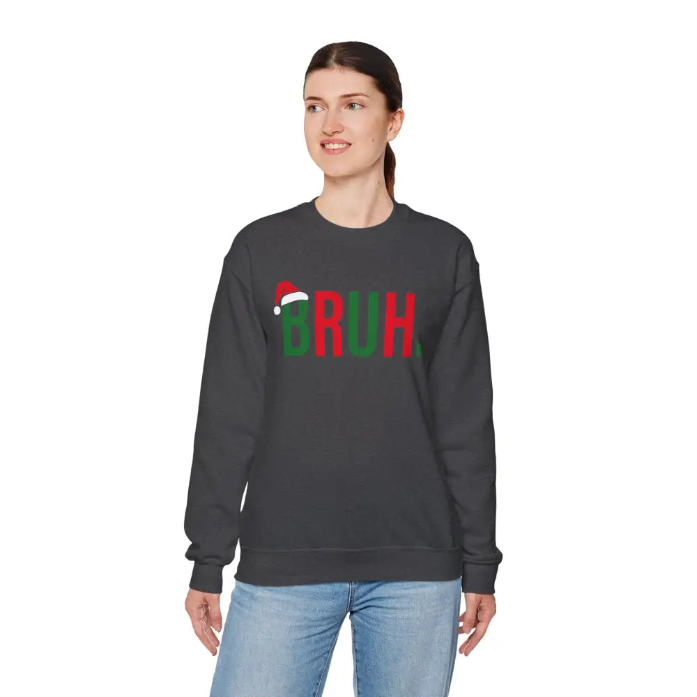 Christmas Bruh Crewneck Sweatshirt - Sweatshirt