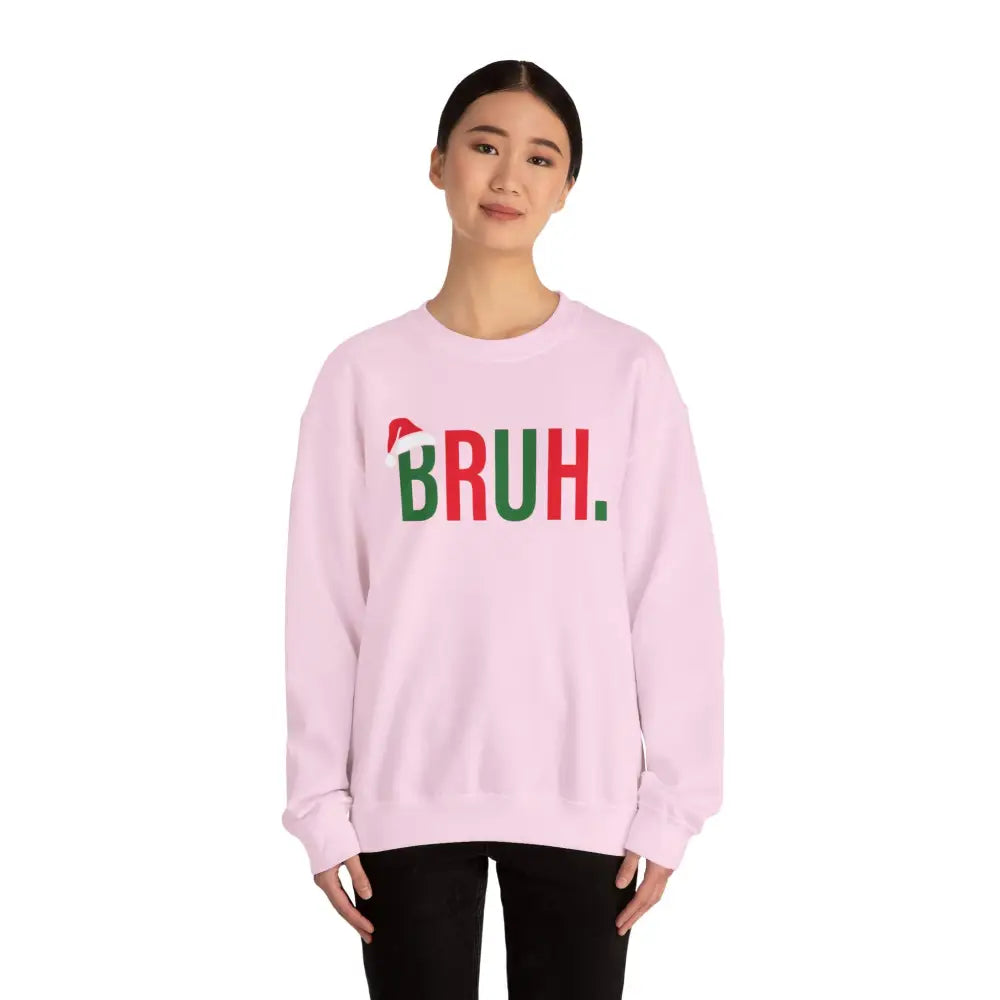 Christmas Bruh Crewneck Sweatshirt - Sweatshirt
