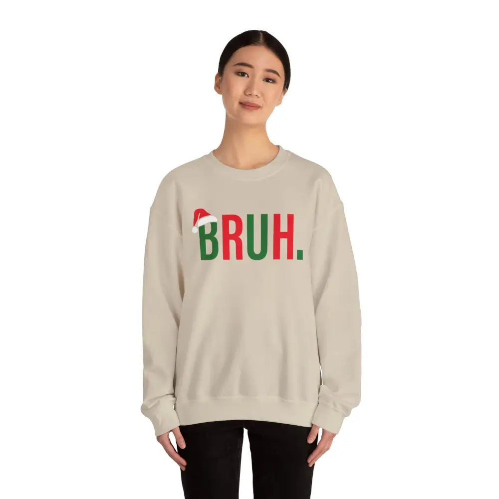 Christmas Bruh Crewneck Sweatshirt - Sweatshirt