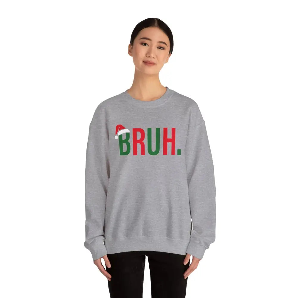 Christmas Bruh Crewneck Sweatshirt - Sweatshirt
