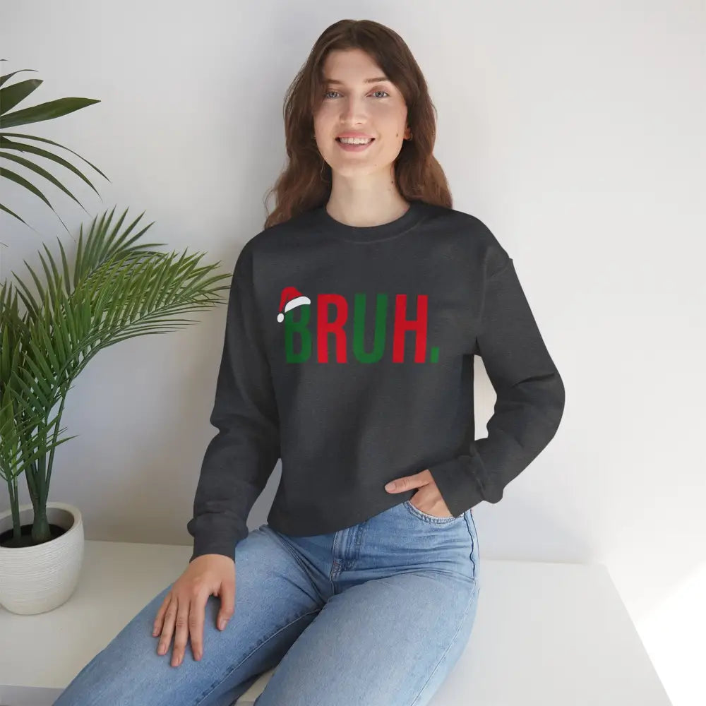 Christmas Bruh Crewneck Sweatshirt - Sweatshirt