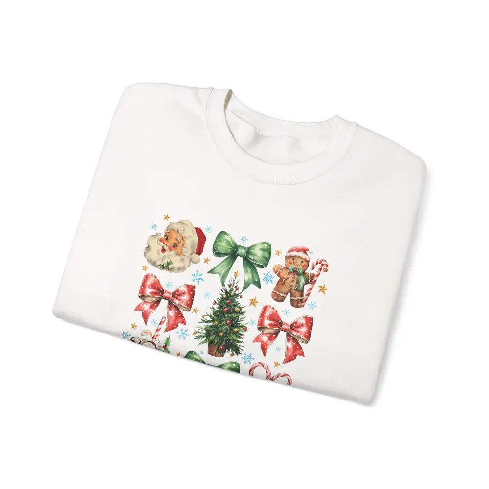 Christmas Coquette Crewneck Sweatshirt - Sweatshirt