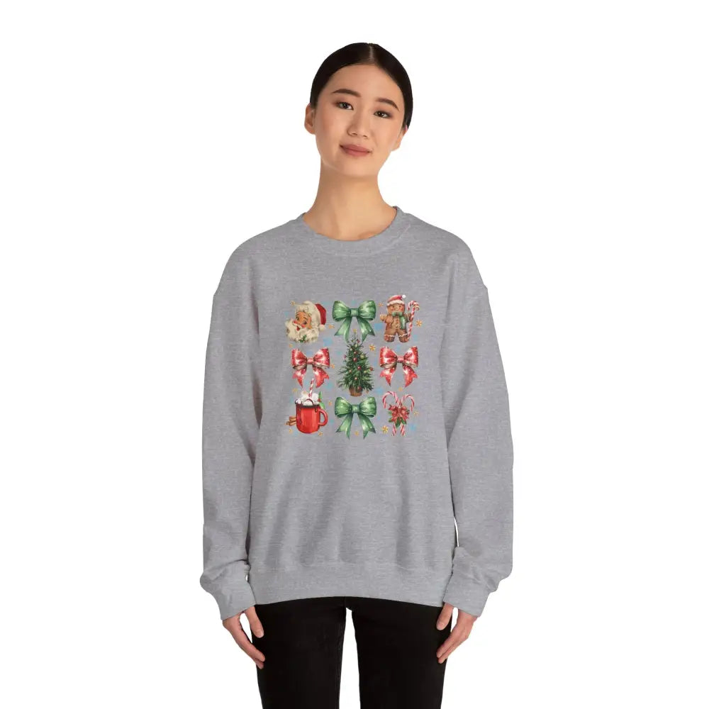 Christmas Coquette Crewneck Sweatshirt - Sweatshirt