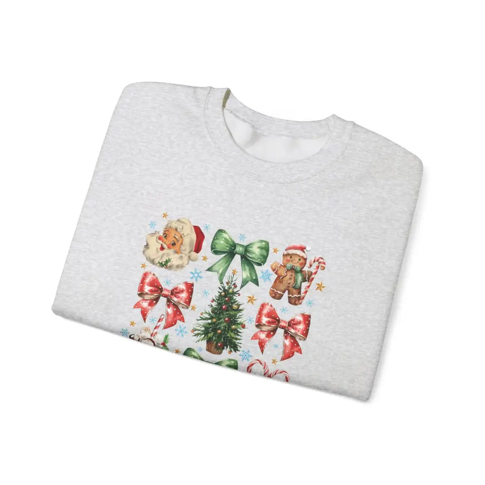 Christmas Coquette Crewneck Sweatshirt - Sweatshirt