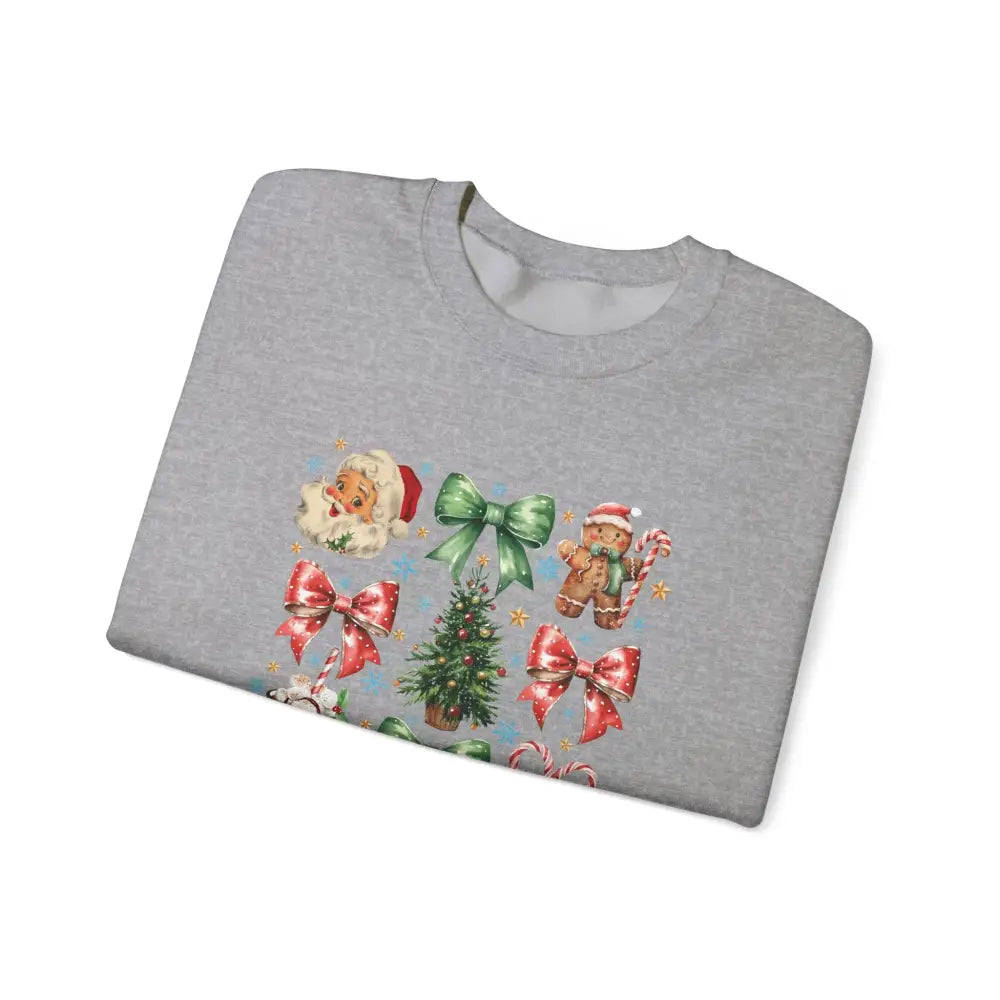 Christmas Coquette Crewneck Sweatshirt - Sweatshirt