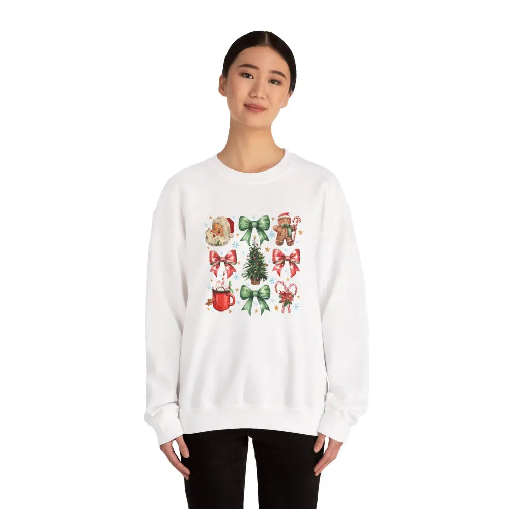Christmas Coquette Crewneck Sweatshirt - Sweatshirt