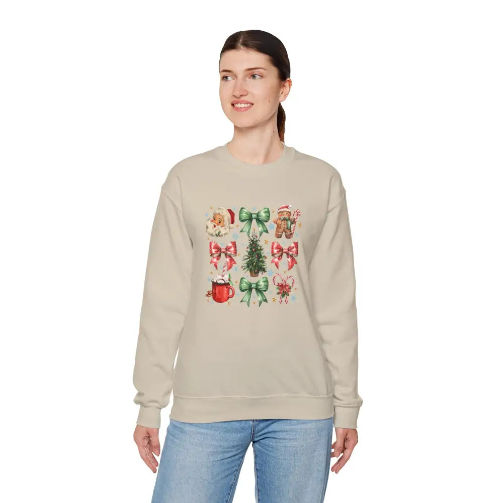 Christmas Coquette Crewneck Sweatshirt - Sweatshirt