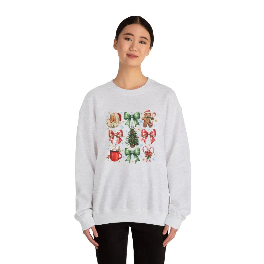 Christmas Coquette Crewneck Sweatshirt - Sweatshirt