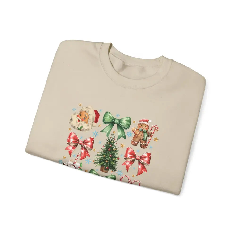 Christmas Coquette Crewneck Sweatshirt - Sweatshirt