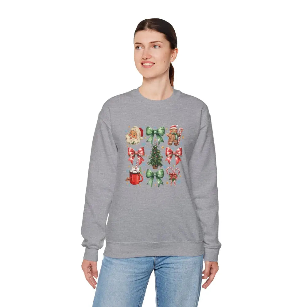 Christmas Coquette Crewneck Sweatshirt - Sweatshirt