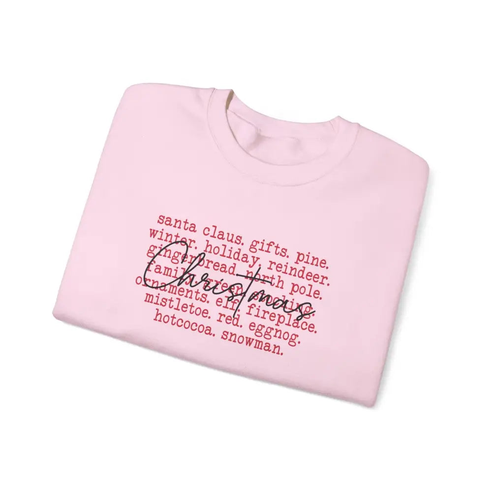 Christmas Type Crewneck Sweatshirt - Sweatshirt