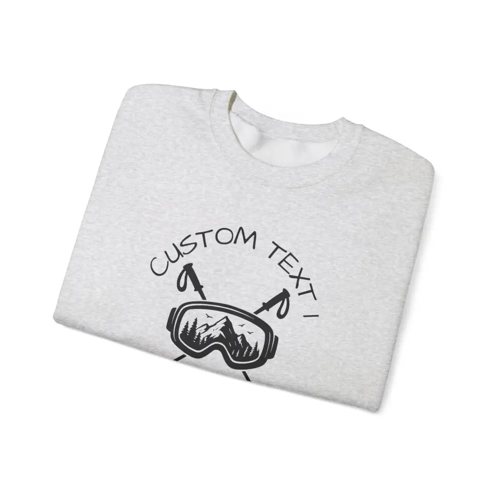 Custom Family Ski Goggle Sweatshirt - Sweatshirt